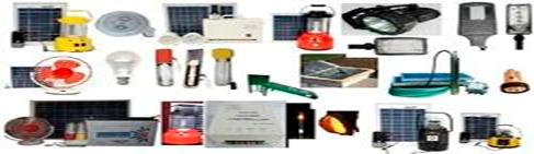 SMALL SOLAR PRODUCTS FOR RURAL AREA